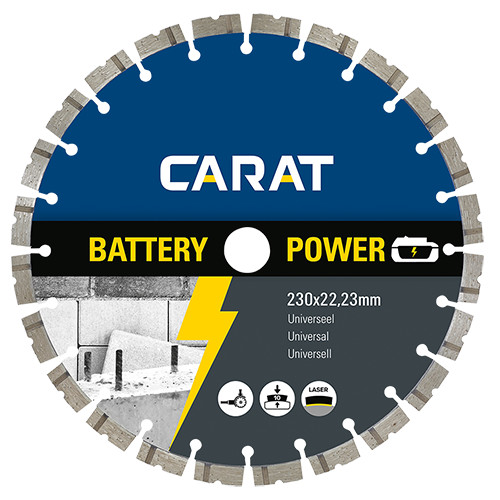 CBP1253000  Carat gyémánt akkus gépekhez 125mm 